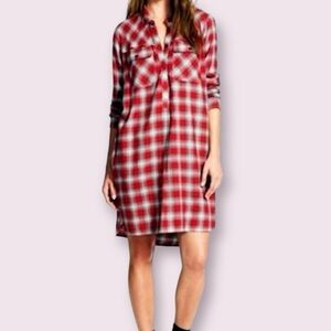 Madewell Daywalk Fairfax Plaid Shirt Dress